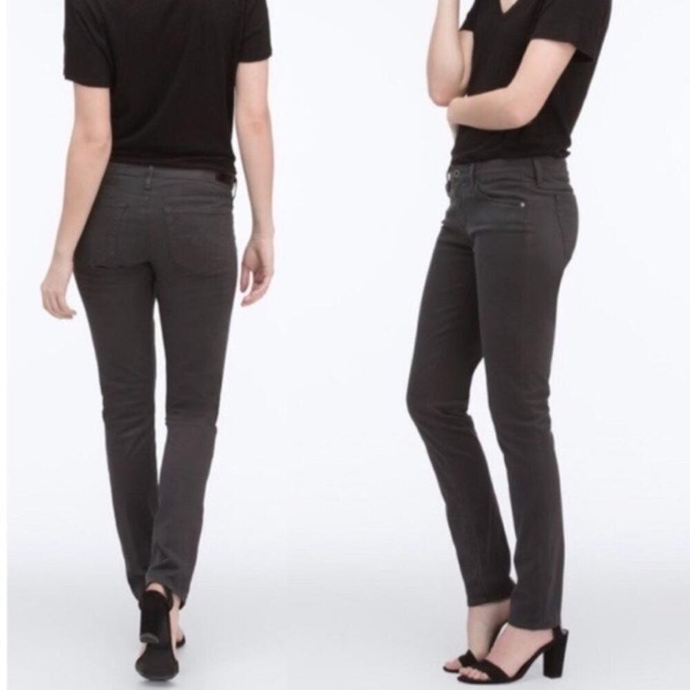 AG The‎ Stilt Cigarette Leg Jean Grey Womens Size 31